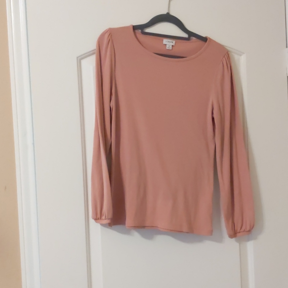 Pink long sleeve top